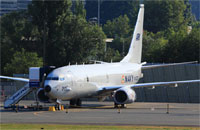 The first Indian Navy P-8I Poseidon derivative. Image: Brandon Farris